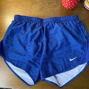 Nike Pro Blue Running Shorts